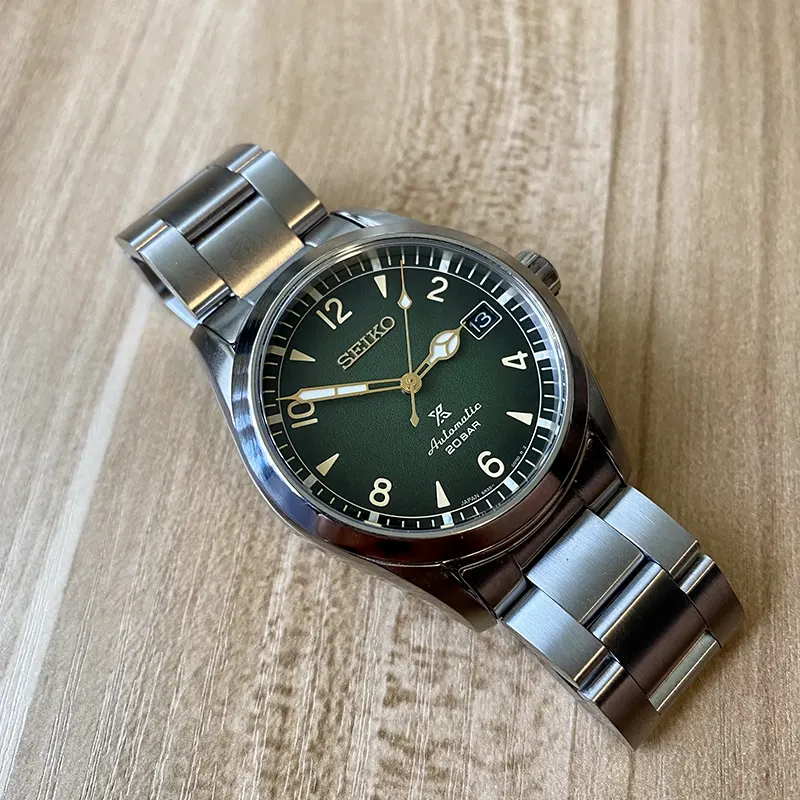 Seiko Prospex Automatic Alpinist Green Dial Men's Watch- SPB155J1